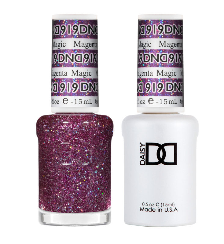 DND Duo Super Glitter Magenta Magic #919