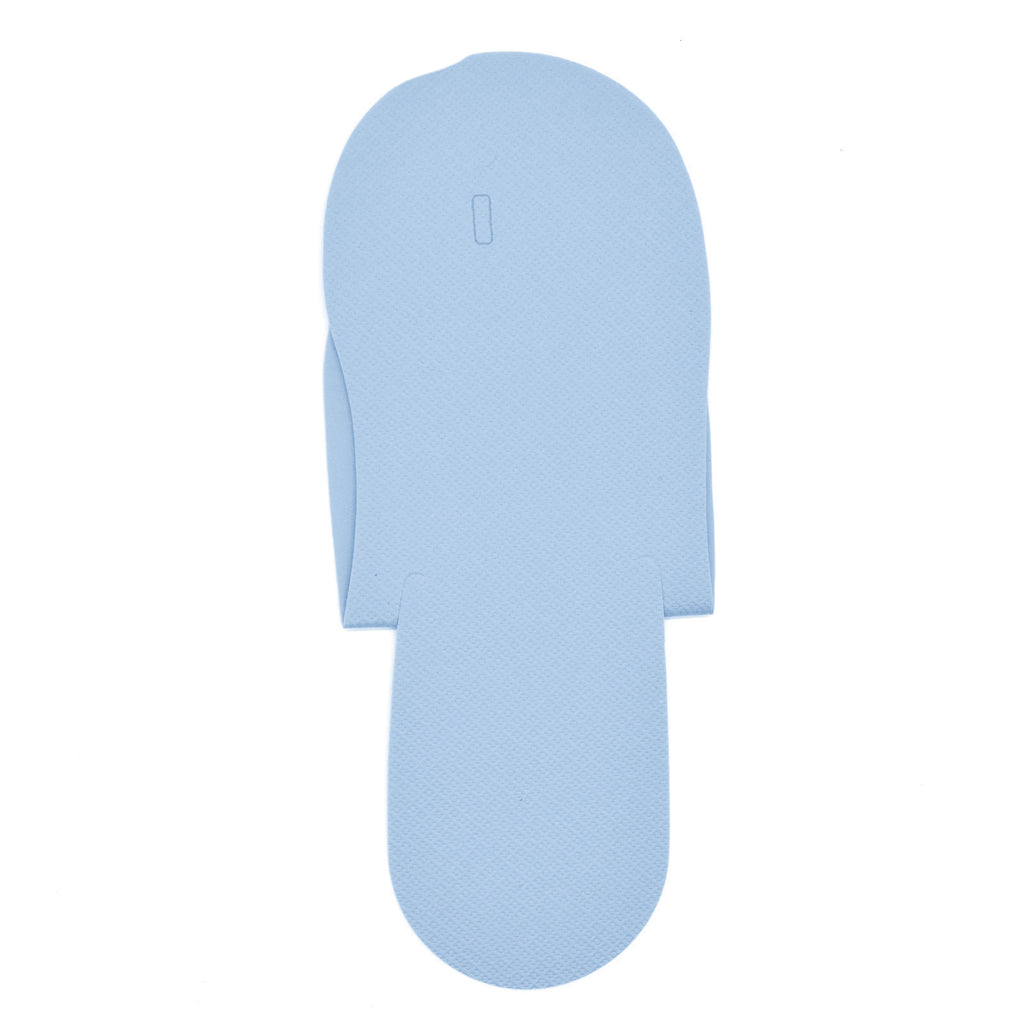 EVA Disposable Nail Spa/Salon Slippers - Blue, Gray, White (360 Pieces)