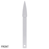 Tip Chart, Color Chart, Swatches, Color Palette, Nail Polish Sample Chart White/Pointy - (50 Tips/1 pack)