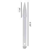 Tip Chart, Color Chart, Swatches, Color Palette, Nail Polish Sample Chart White/Pointy - (50 Tips/1 pack)