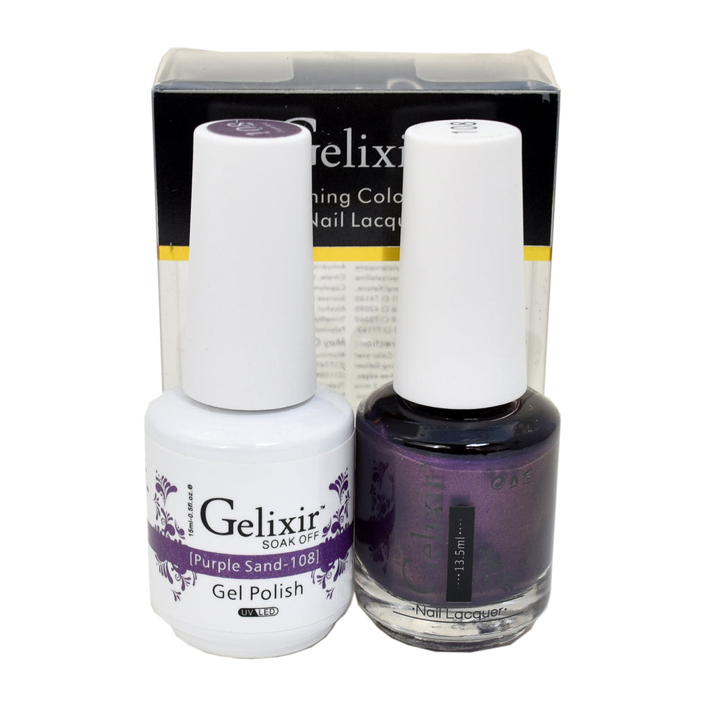 Gelixir Duo Purple Sand 108