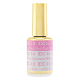 DND DC Mood Change Pink Shell to White Shimmers 10