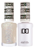 DND Duo Overlay Glitter Top Gel 828