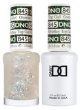 DND Duo Overlay Glitter Top Gel 845