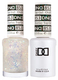 DND Duo Overlay Glitter Top Gel 853