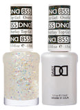 DND Duo Overlay Glitter Top Gel 855