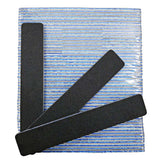 Acrylic Nail File Jumbo Shape 80/80 Grit - Black (50 pieces)