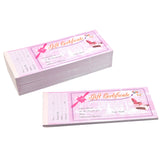 Salon Gift Certificates - Pink (500 Sheets)