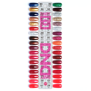 DND Color Chart 2016