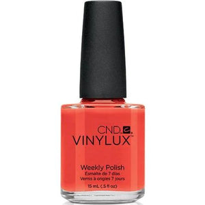 CND Vinylux Electric Orange Weekly Nail Polish 0.5oz