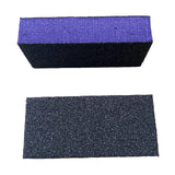 Double Sided Nail Buffers Medium Size 80/80 Grit - Purple/Black (1 case/1000 pieces)