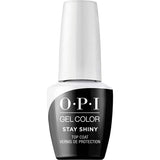 OPI GelColor Stay Shiny Top Coat & Stay Classic Base Coat - 0.5oz