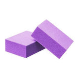 Double Sided Nail Buffers Mini Size 80/80 Grit - Purple/White (1 case/1500 pieces)