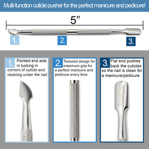 Cuticle Pusher Double Sided - A03