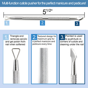 Cuticle Pusher Double Sided - A06
