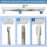 Cuticle Pusher Double Sided - A07