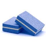 Double Sided Nail Buffers Mini Size 100/180 Grit - Blue (1 case/1500 pieces)