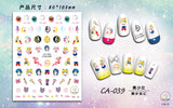 Nail Stickers Cartoon CA-039