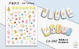 Nail Stickers Cartoon CA-040