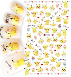 Nail Stickers Pikachu F-103