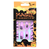 PrettyClaw Halloween Theme 24 Piece Nail Tips - H15