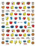 Nail Stickers Sesame Street HC-126