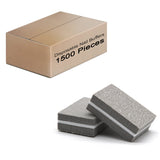 Double Sided Nail Buffers Mini Size 100/180 Grit - Gray (1 case/1500 pieces)