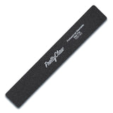 PrettyClaw Acrylic Nail Files Rectangle Jumbo Shape 100/180 Grit - Black (1 Case/1250 Pieces)
