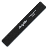 PrettyClaw Acrylic Nail Files Rectangle Jumbo Shape 180/240 Grit - Black (1 Case/1250 Pieces)