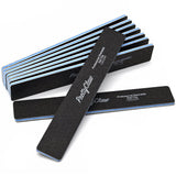 PrettyClaw Acrylic Nail Files Rectangle Jumbo Shape 180/240 Grit - Black (1 Case/1250 Pieces)