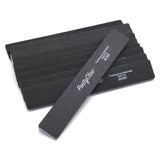 PrettyClaw Acrylic Nail Files Rectangle Jumbo Shape 80/80 Grit - Black (1 Case/1250 Pieces)