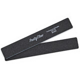 PrettyClaw Acrylic Nail Files Rectangle Jumbo Shape 80/80 Grit - Black (10 Pieces)