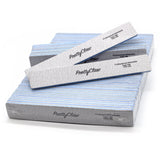 PrettyClaw Acrylic Nail Files Rectangle Jumbo Shape 100/180 Grit - Zebra (1 Case/1250 Pieces)