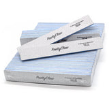 PrettyClaw Acrylic Nail Files Rectangle Jumbo Shape 180/240 Grit - Zebra (1 Case/1250 Pieces)