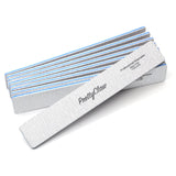 PrettyClaw Acrylic Nail Files Rectangle Jumbo Shape 180/240 Grit - Zebra (1 Case/1250 Pieces)