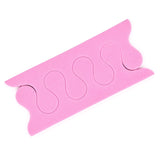 PrettyClaw EVA Pedicure Toe Separators - Purple, Pink, Blue, Green (24 Pieces/12 Pairs)