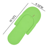 EVA Disposable Nail Spa/Salon Slippers - Orange, Green, Yellow, Purple (1 case/360 pieces)