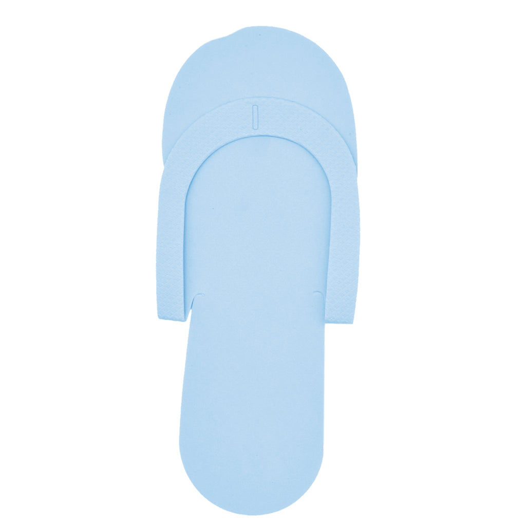 EVA Disposable Nail Spa/Salon Slippers - Blue, Gray, White (360 Pieces)