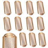PrettyClaw Foot File & Callus Remover Replacement Blades - Gold/Small Hole (12pc)