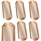 PrettyClaw Foot File & Callus Remover Replacement Blades - Gold/Small Hole (6pc)