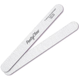 PrettyClaw Acrylic Nail Files Straight Shape 180/240 Grit - Zebra (1 Case/2000 Pieces)