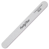 PrettyClaw Acrylic Nail Files Straight Shape 180/240 Grit - Zebra (1 Case/2000 Pieces)