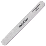 PrettyClaw Acrylic Nail Files Straight Shape 80/80 Grit - Zebra (1 Case/2000 Pieces)