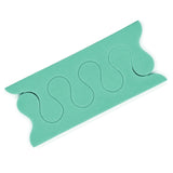 PrettyClaw EVA Pedicure Toe Separators - Green (200 Pieces/100 Pairs)