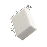 Double Sided Nail Buffers Mini Size 80/80 Grit - White/White (1 case/1500 pieces)