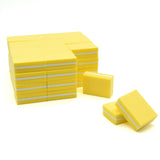 Double Sided Nail Buffers Mini Size 100/180 Grit - Yellow (1 case/1500 pieces)