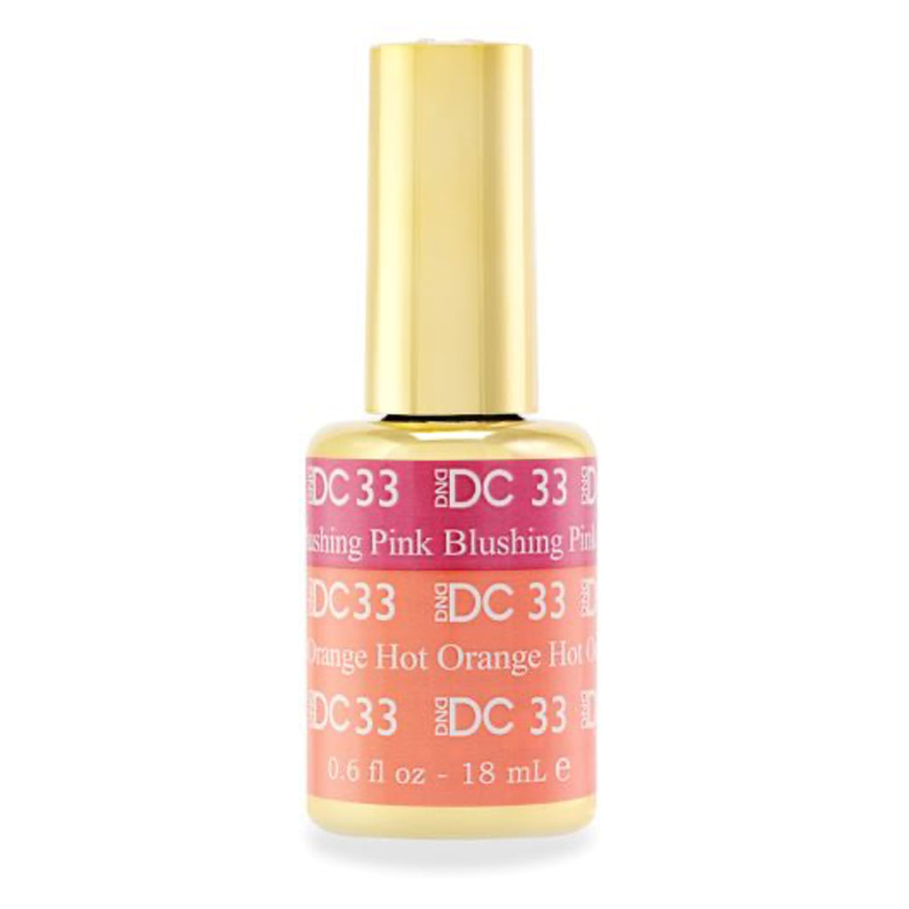 DND DC Mood Change Blushing Pink to Hot Orange 33