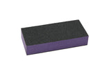 PrettyClaw Nail Buffer Blocks 80/100 - Purple/Black (20 pieces)