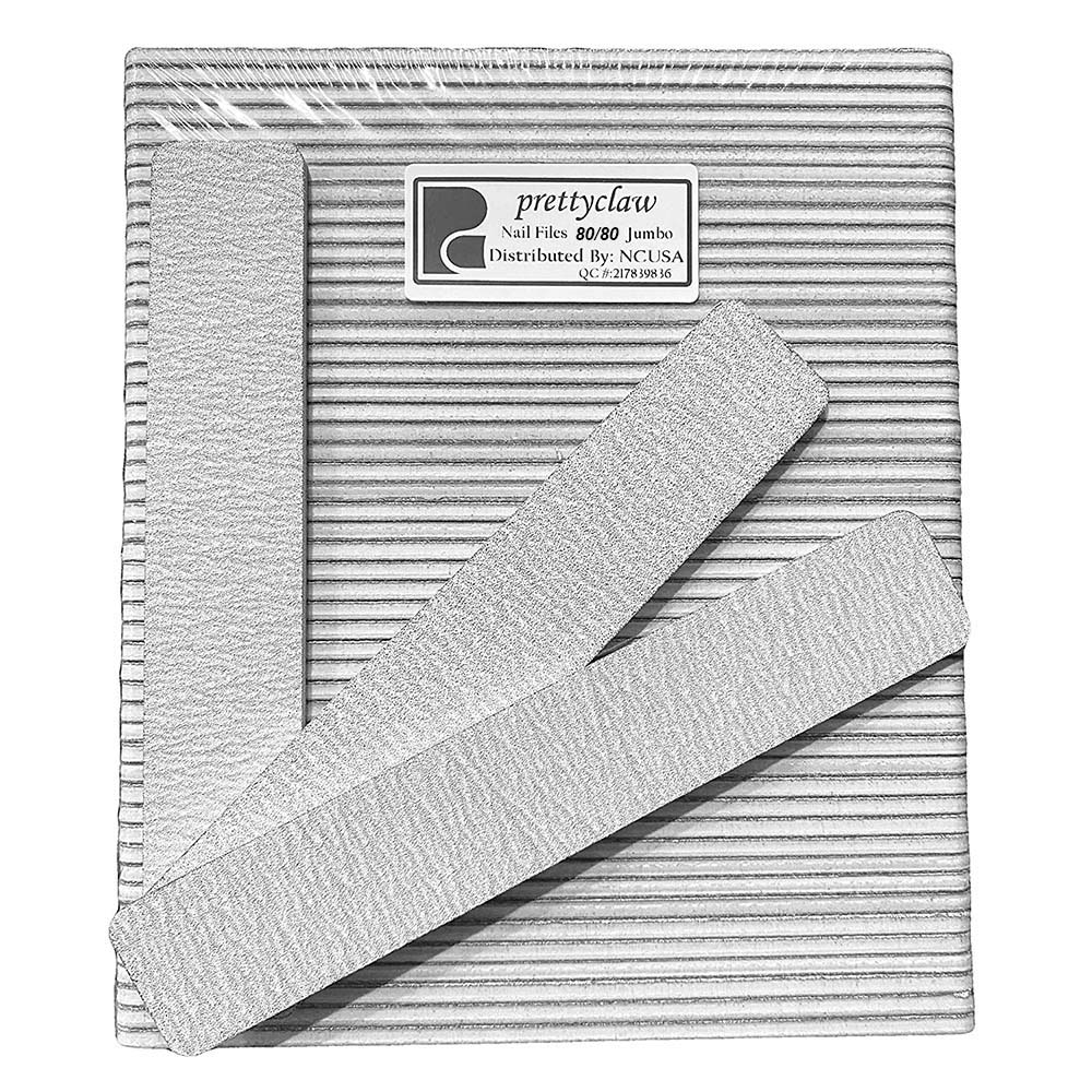 NAIL FILE 80/100 – 1 PACK: 25PCS - Cllam Supply