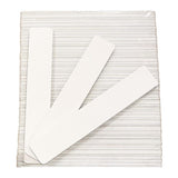 Prettyclaw Jumbo Manicure Nail File 100/180 Grit White (50 Pcs)